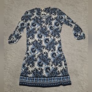 Paisley  Patterned Women's Dress